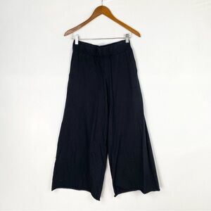 Gaia Conceptions Mimosa Pant Pockets Straight Leg High Rise Size Large Midnight